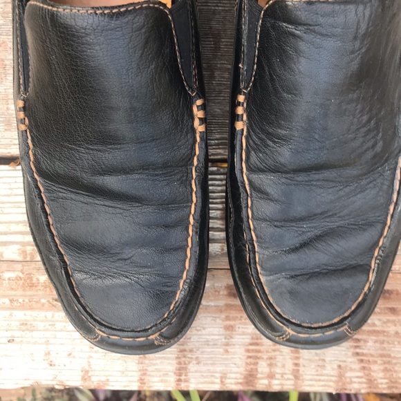 Cole Hann black slip-on loafer tucker Dress shoes - Picture 6 of 8